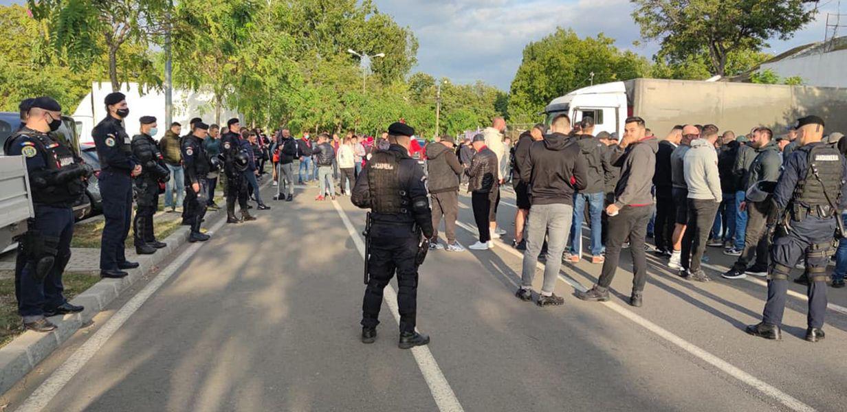 Jandarmeria la Timişoara/Sursa foto: ProSport