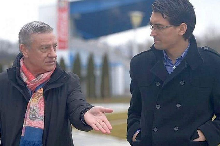Mircea Sandu și Răzvan Burleanu
