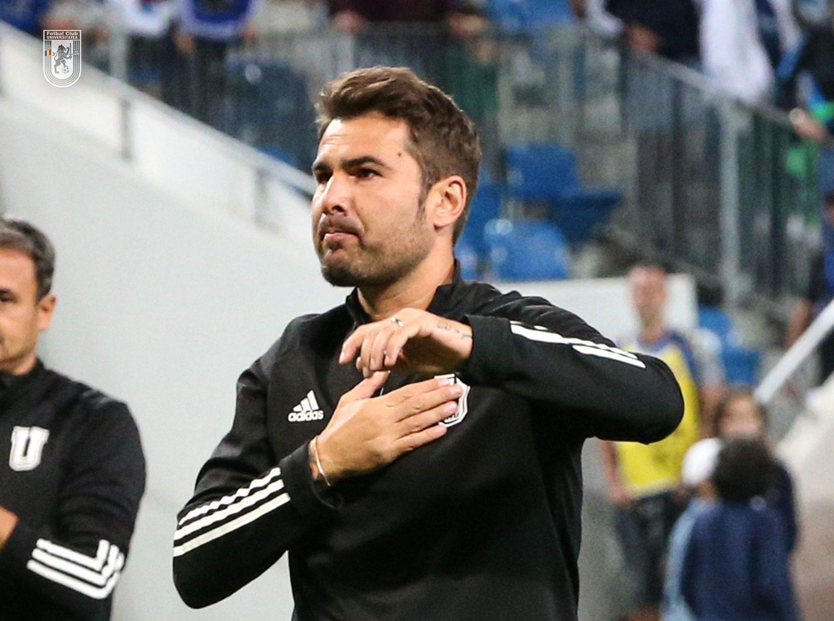 Adrian Mutu le-a mai antrenat în LIga 1 pe FC Voluntari și FC U Craiova