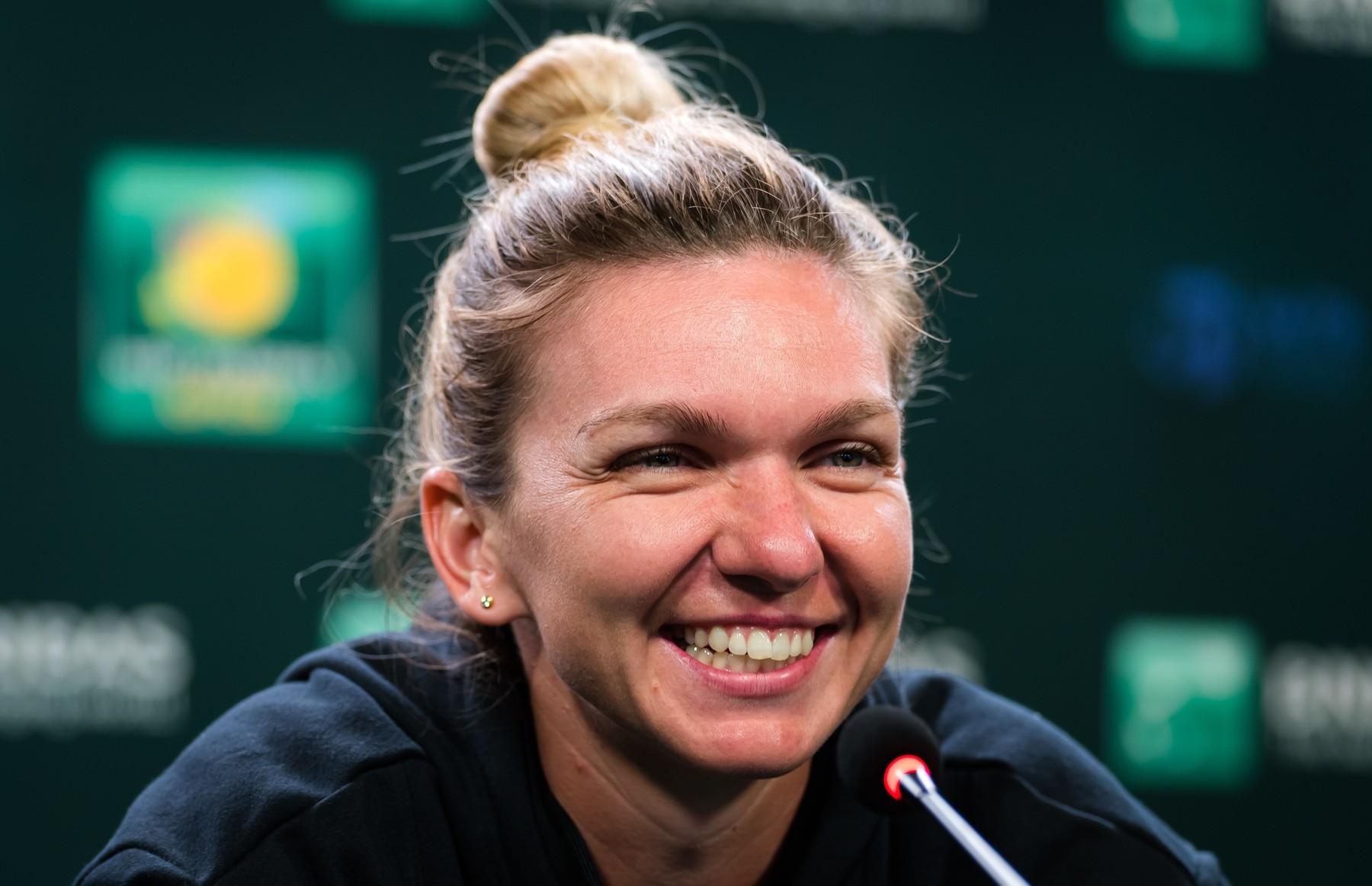 Simona Halep, Indian Wells/Sursa foto: Profimedia Images