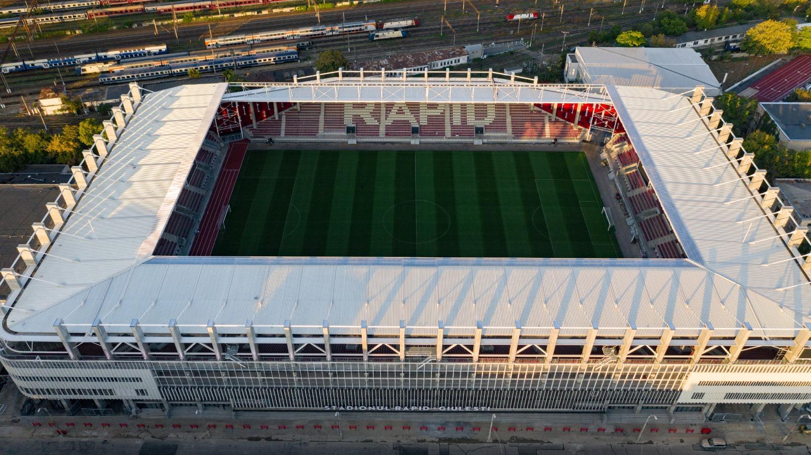 Stadionul Rapid-Giuleşti. sursa foto: Minsterul Dezvoltării