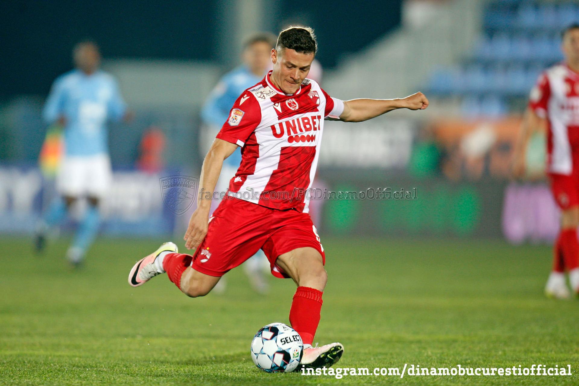 Gabriel Torje pune umărul la salvarea de la retrogradare a lui Dinamo