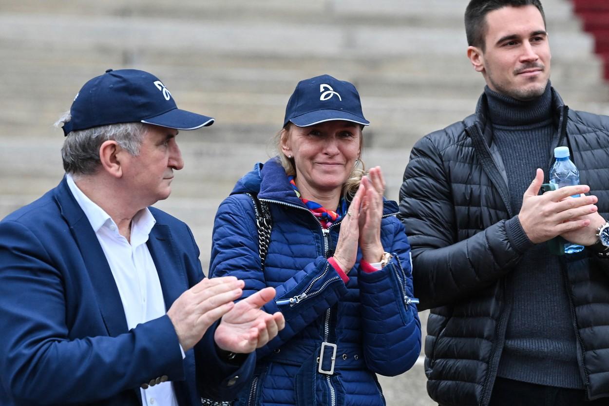 Familia lui Novak Djokovic. Foto: Profimedia