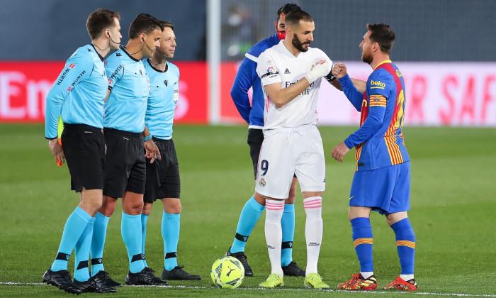 Benzema și Messi, pe vremea când erau rivali în La Liga