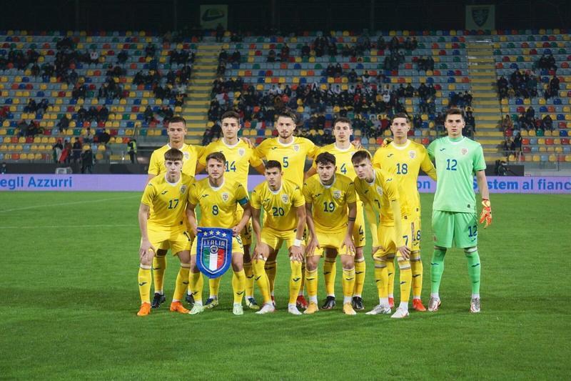 Bogdan Racovițan, în tricoul naționalei de tineret