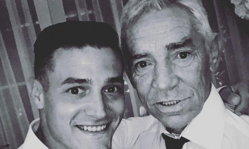 Gabriel Torje şi tatăl său