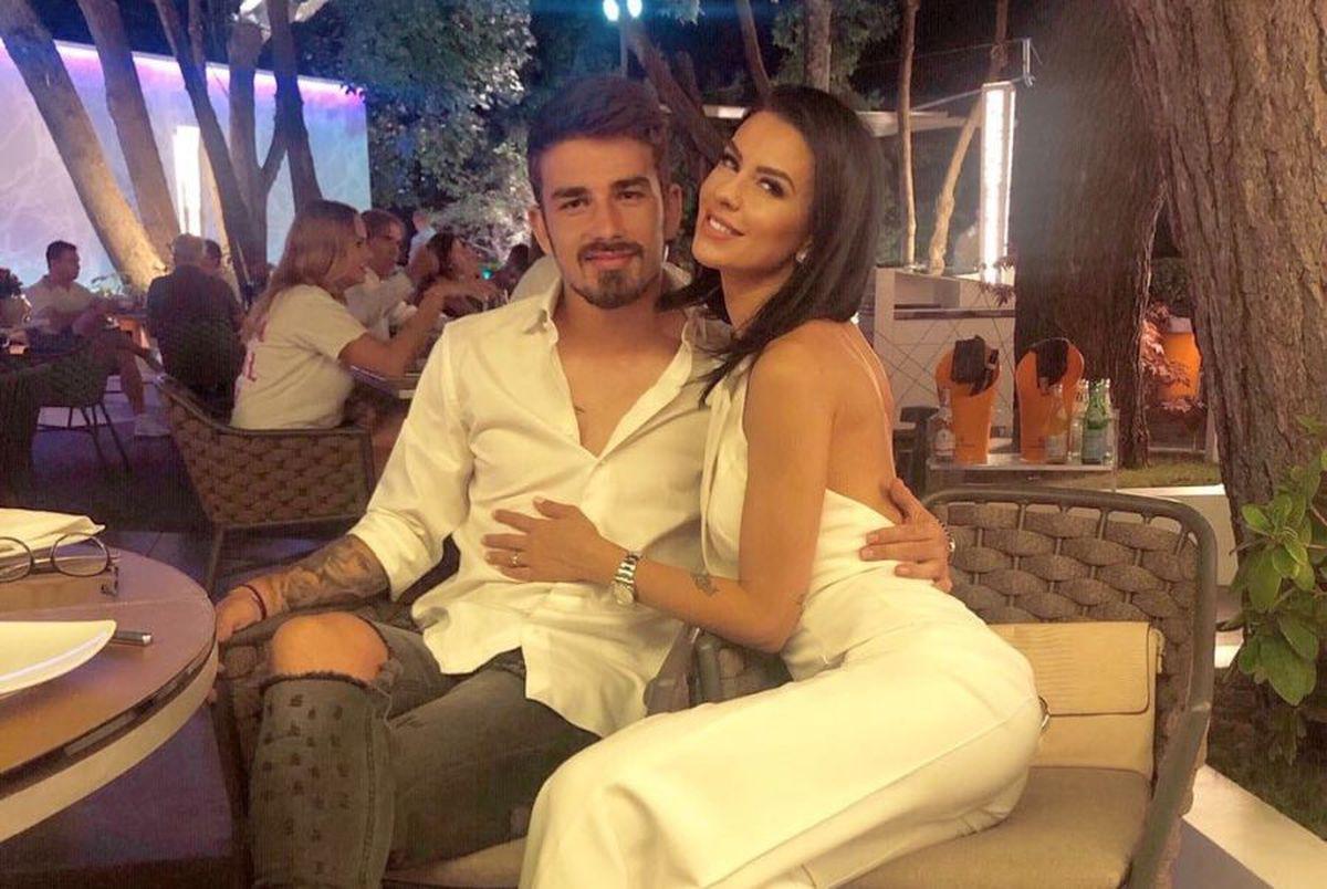 Andreea Hanca, alături de soțul ei, fotbalist la MKS Cracovia