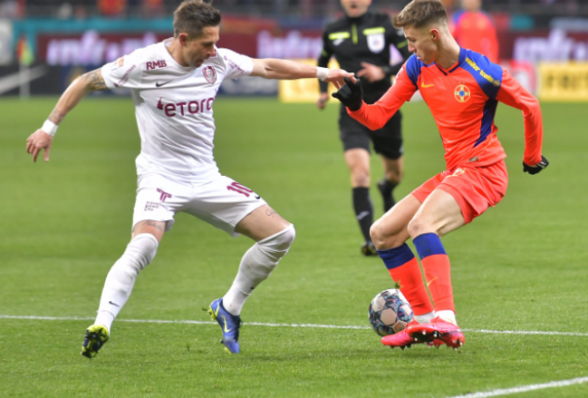 CFR Cluj și FCSB se bat la titlu pentru a patra oară în ultimele cinci sezoane
