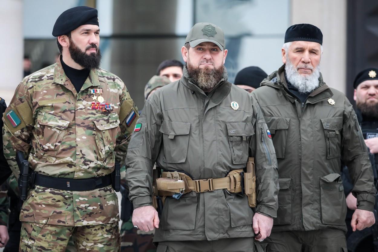 Liderul cecen Ramzan Kadîrov este un apropiat al lui Vladimir Putin, Sursă foto: Yelena Afonina/TASS