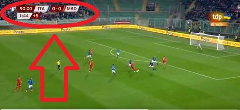 Italia - Macedonia 0-1