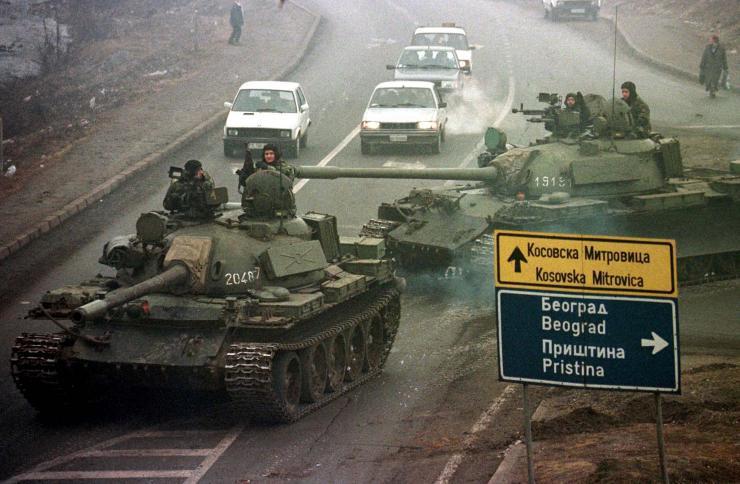 Războiul din fosta Iugoslavie a dus la destrămarea țării la mijlocul anilor `90