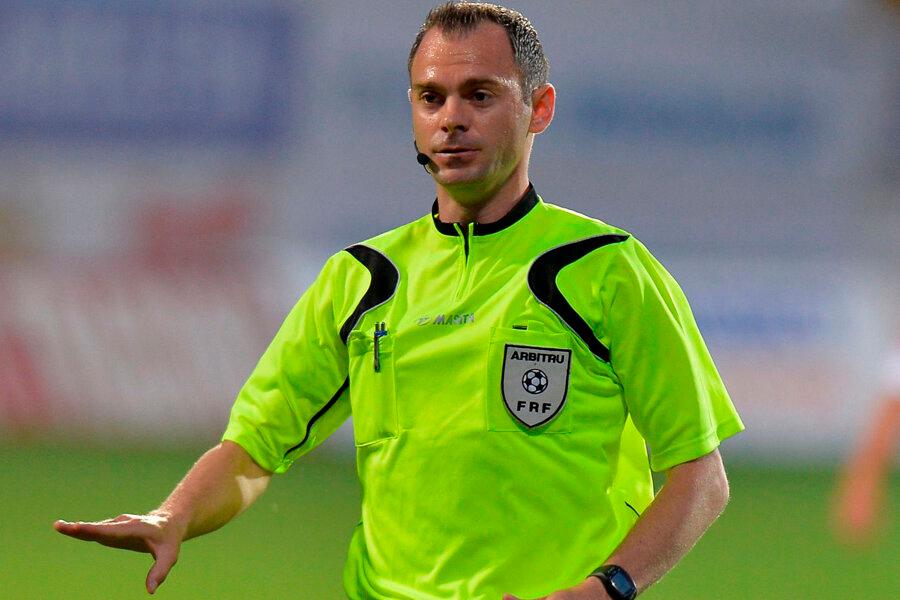 Lucian Rusandu, în 2013, pe vremea când vorbea despre problemele arbitrajului românesc
