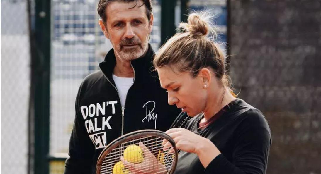 Simona Halep și Patrick Mouratoglou