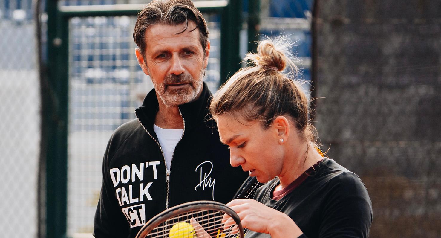 Simona Halep Patrick Mouratoglou
