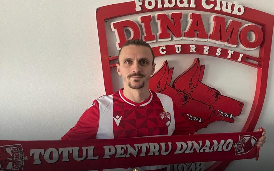 Bogdan Gavrilă a semnat cu Dinamo / Foto: Facebook Dinamo
