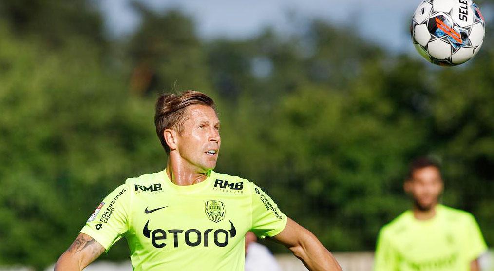 Ciprian Deac a realizat scorul pauzei, după golul marcat din penalty în minutul 45