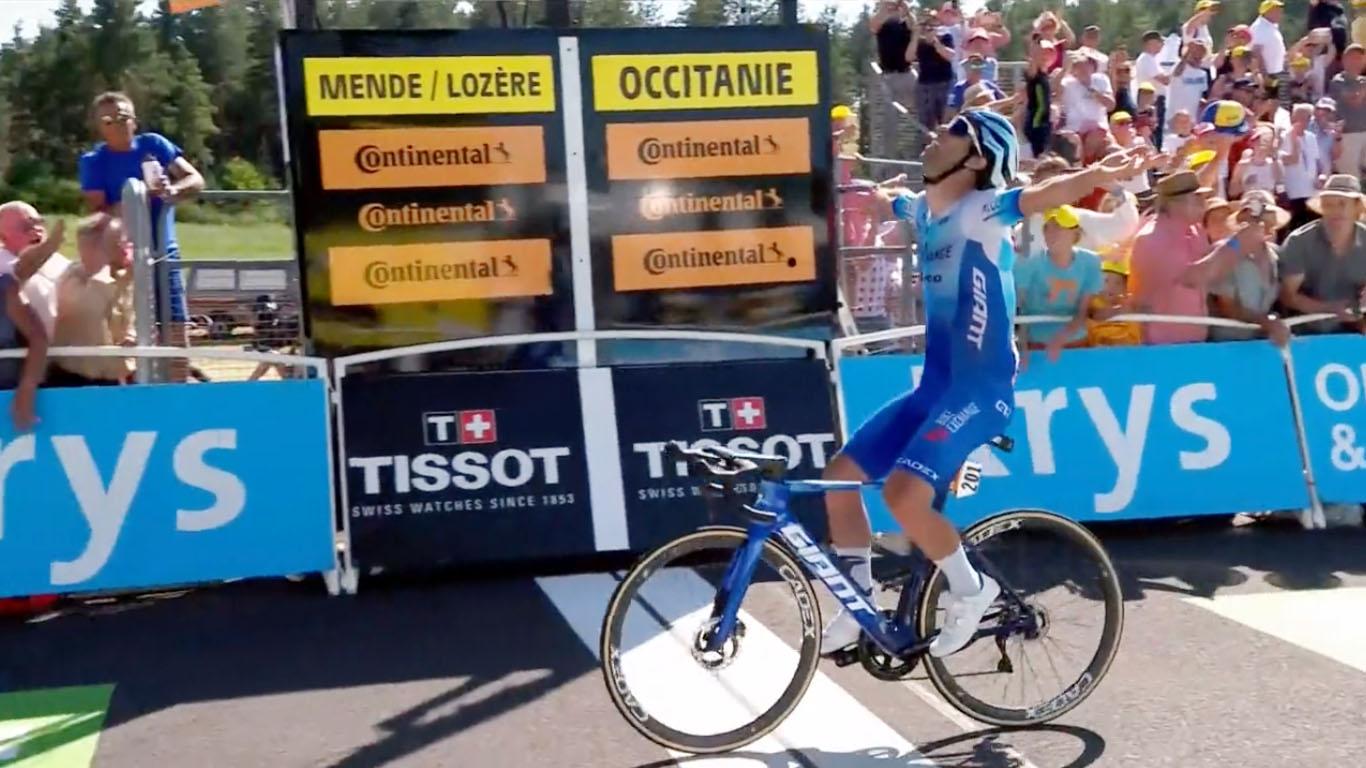 Australianul Michael Matthews a trecut primul linia de sosire la Mende