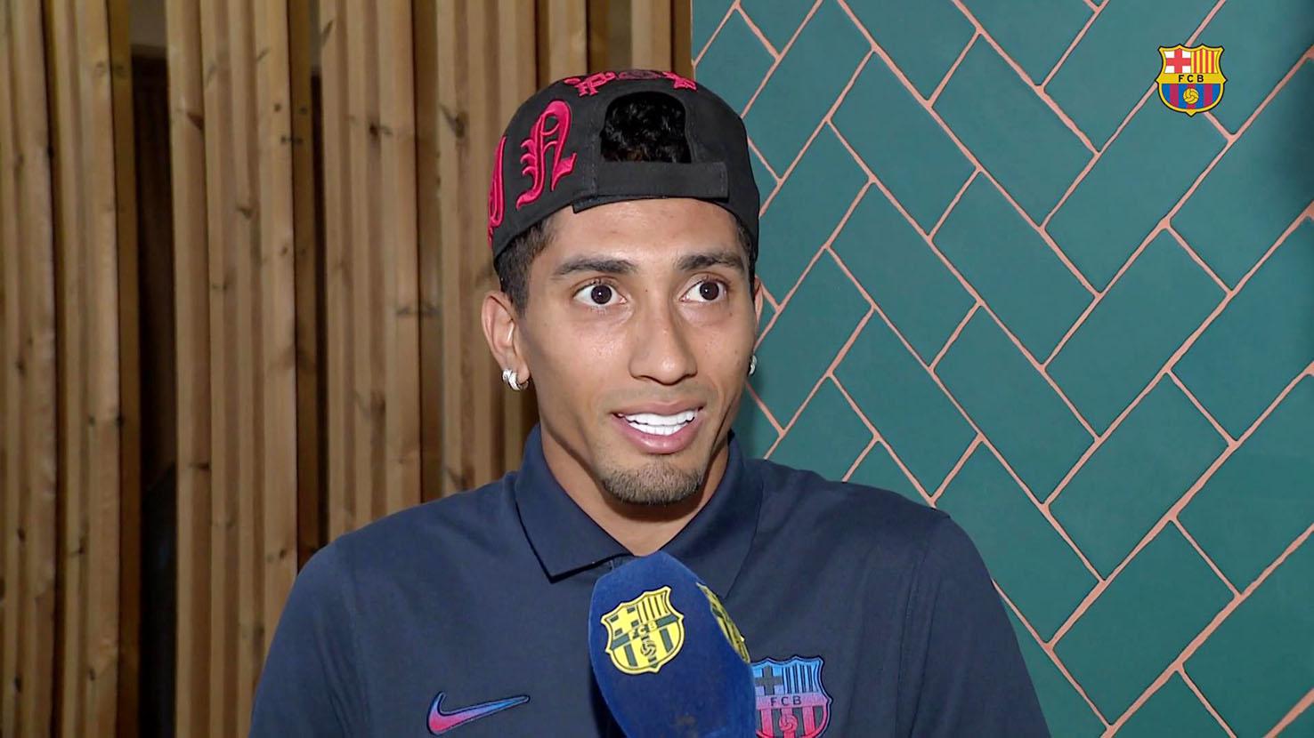 Raphinha vrea să aibă la Barcelona performanțe cel puțin la fel de bune ca ale lui Ronaldinho și Neymar