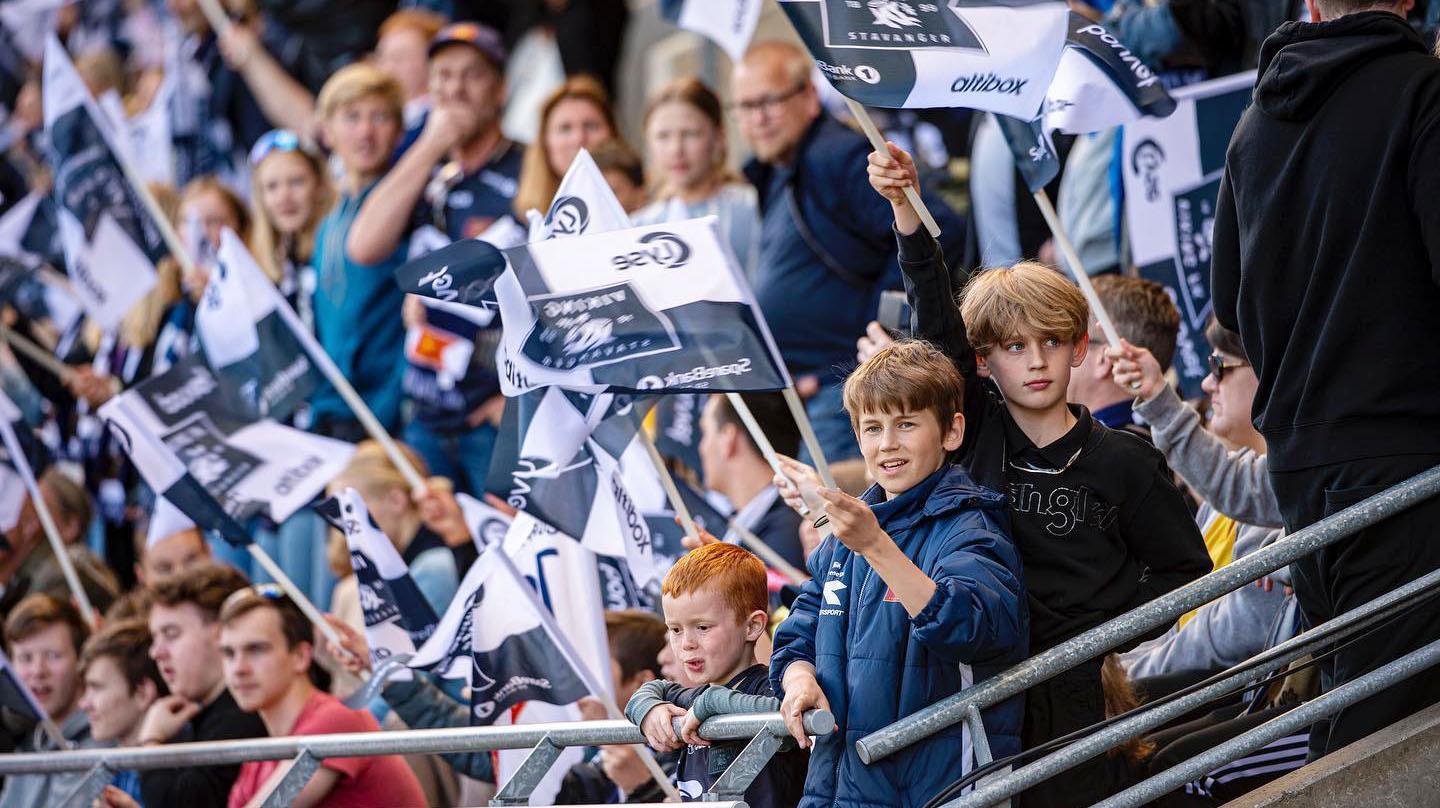 Suporterii lui Viking Stavanger vor umple stadionul la meciul de joi cu FCSB, din returul play-off-ului Conference League