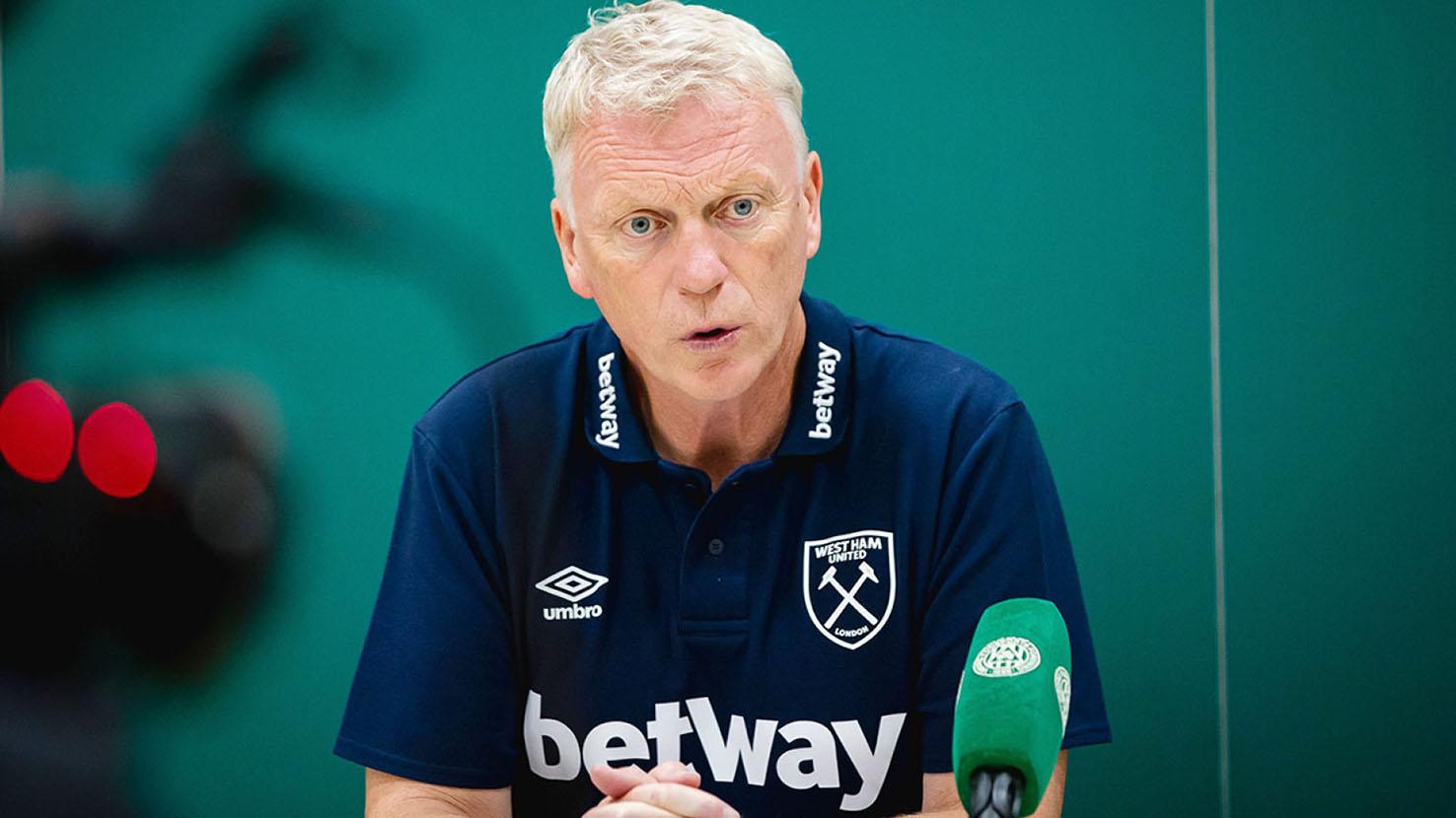 David Moyes, antrenorul lui West Ham, se așteaptă la un meci dificil la București, cu FCSB, în Grupa B din Conference League