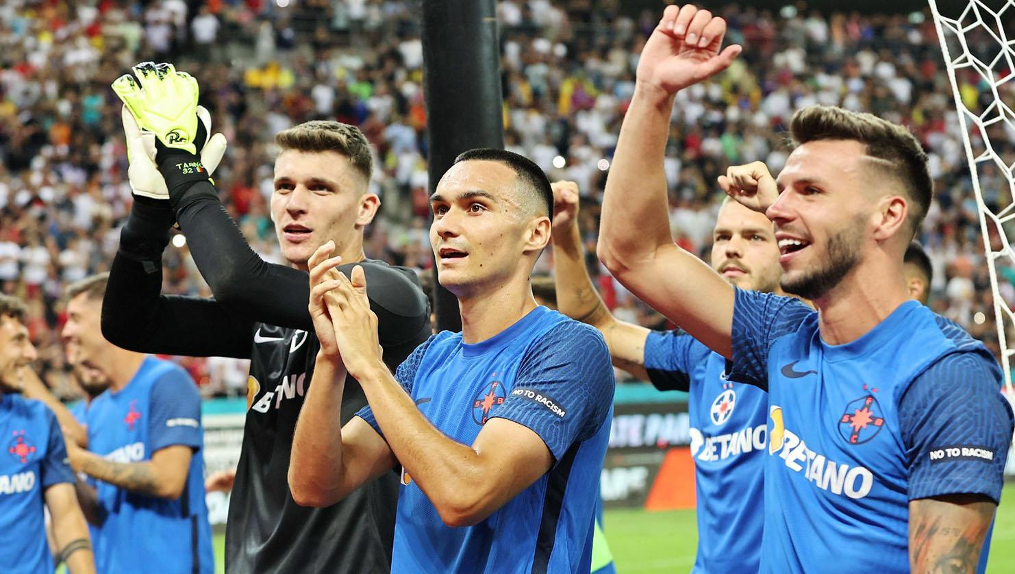FCSB s-a calificat în play-off-ul Conference league, după ce a trecut de echipa slovacă FC DAC 1904 Dunajska Streda, pe care a învins-o cu 1-0 în ambele manșe