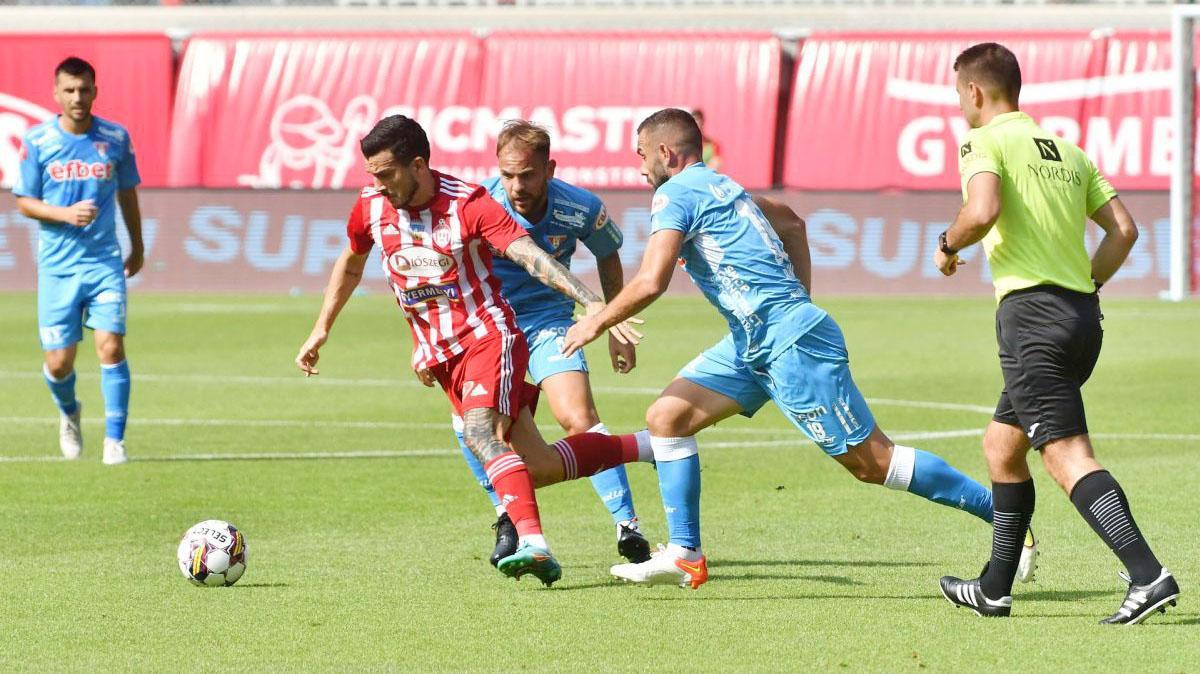 În urma remizei albe de la Sfântu Gheorghe, Sepsi a urcat, provizoriu, pe locul 4 în Superligă, cu 6p, în timp ce UTA este pe 11, cu 4p