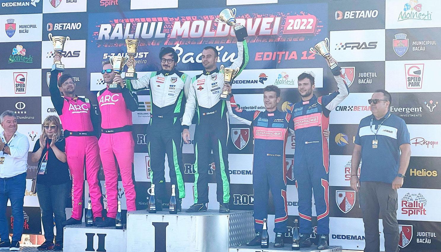 Simone Tempestini a câştigat Raliul Moldovei şi la prima sa participare, în 2018