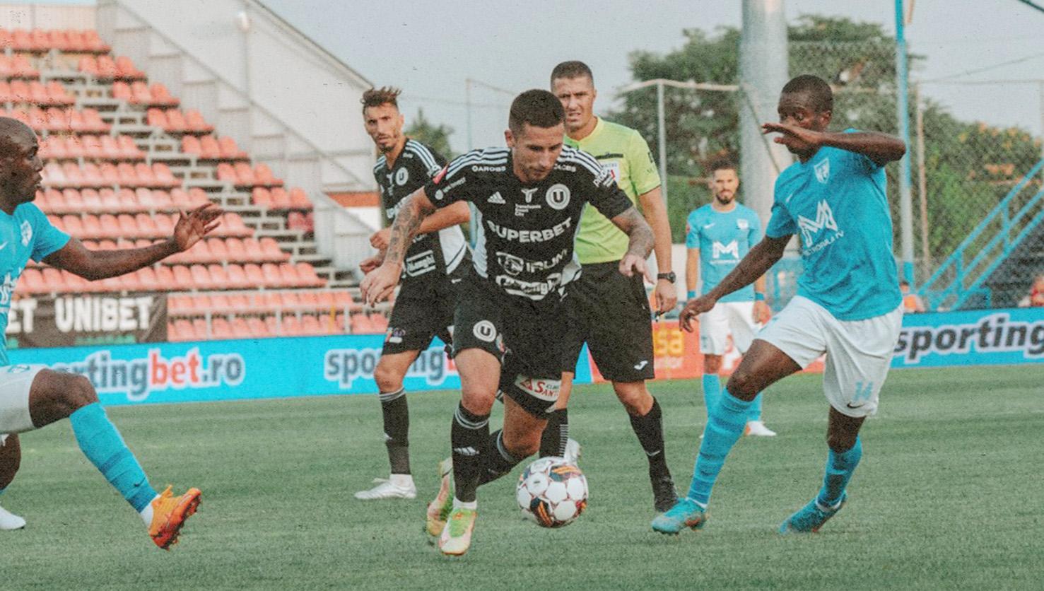 “U” Cluj-Napoca a câștigat primul punct dupoă trei etape, obținând o „remiză albă” pe terenul lui FC Voluntari