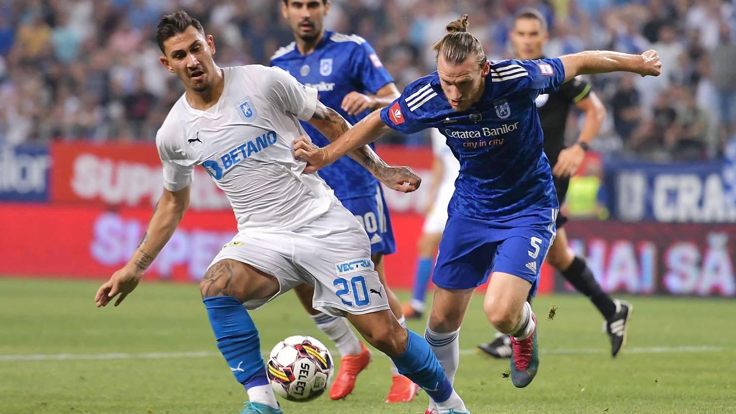 Meciul dintre FC U Craiova 1948 și Universitatea Craiova, încheiat cu scorul 2-1 pentru oaspeți, a fost întrerupt 10 minute din cauza torțelor și fumigenelor aruncate pe teren