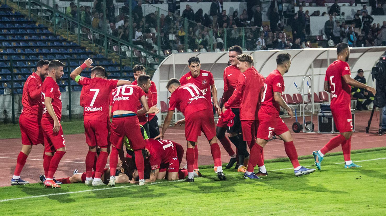 FC Hermannstadt este neînvinsă de la începutul Superligii, câștigând al treilea meci consecutiv