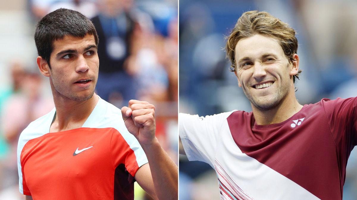 Carlos Alcaraz și Casper Ruud vor fi adversari, de la ora 23:00, în finală la US Open