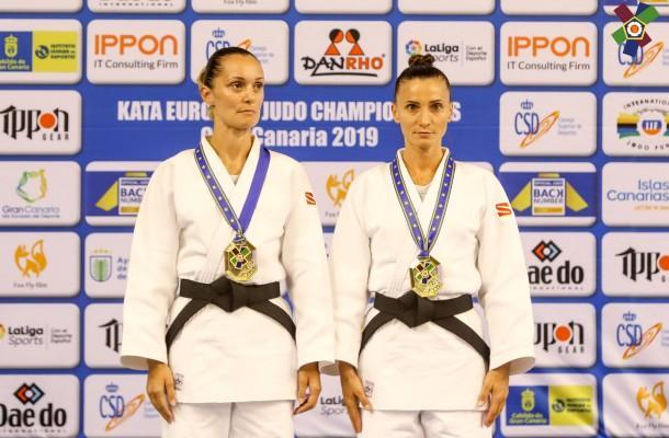 Alina Cheru si Alina Zaharia Foto: Federatia Romana de Judo