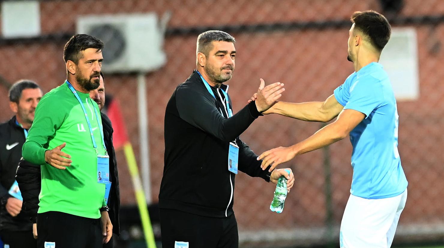 Mulțumirea lui Liviu Ciobotariu este că FC Voluntari pune multe probleme echipelor adverse