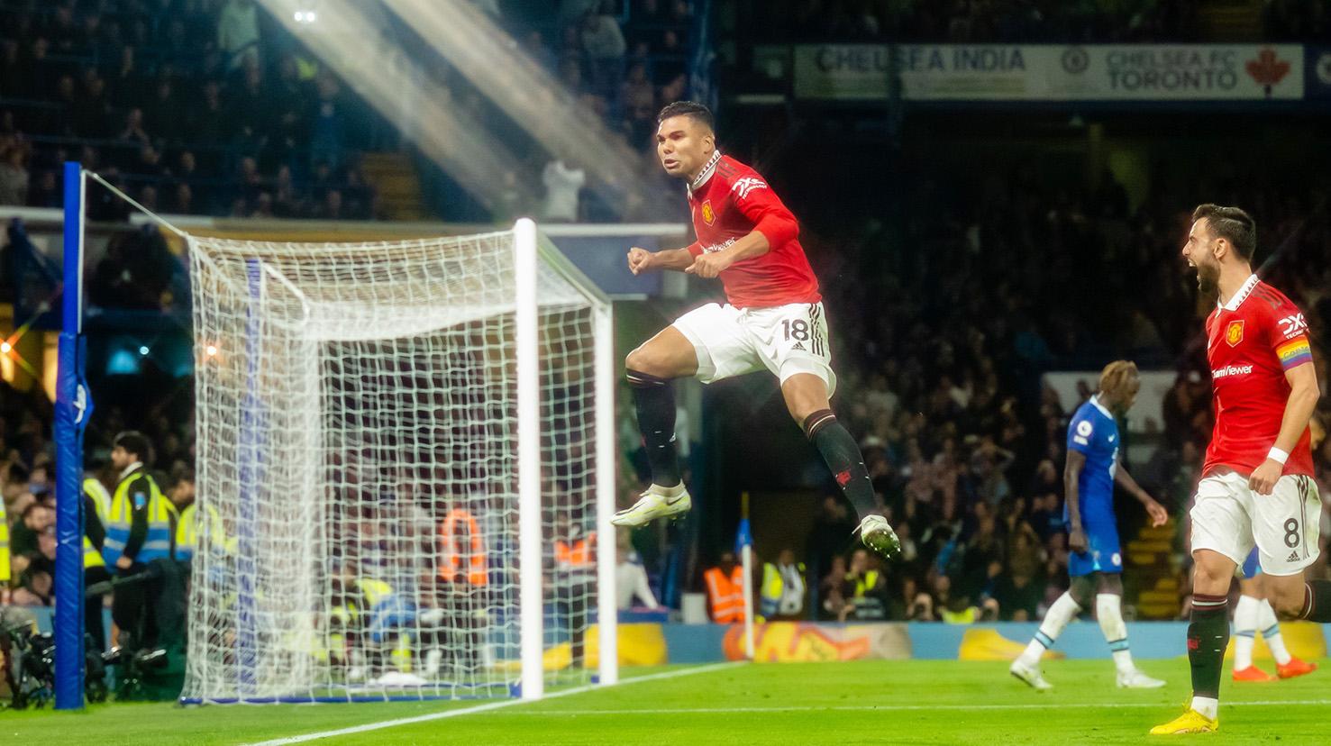 Casemiro a marcat primul gol pentru Manchester United, el semnând cu „diavolii” pe 19 august