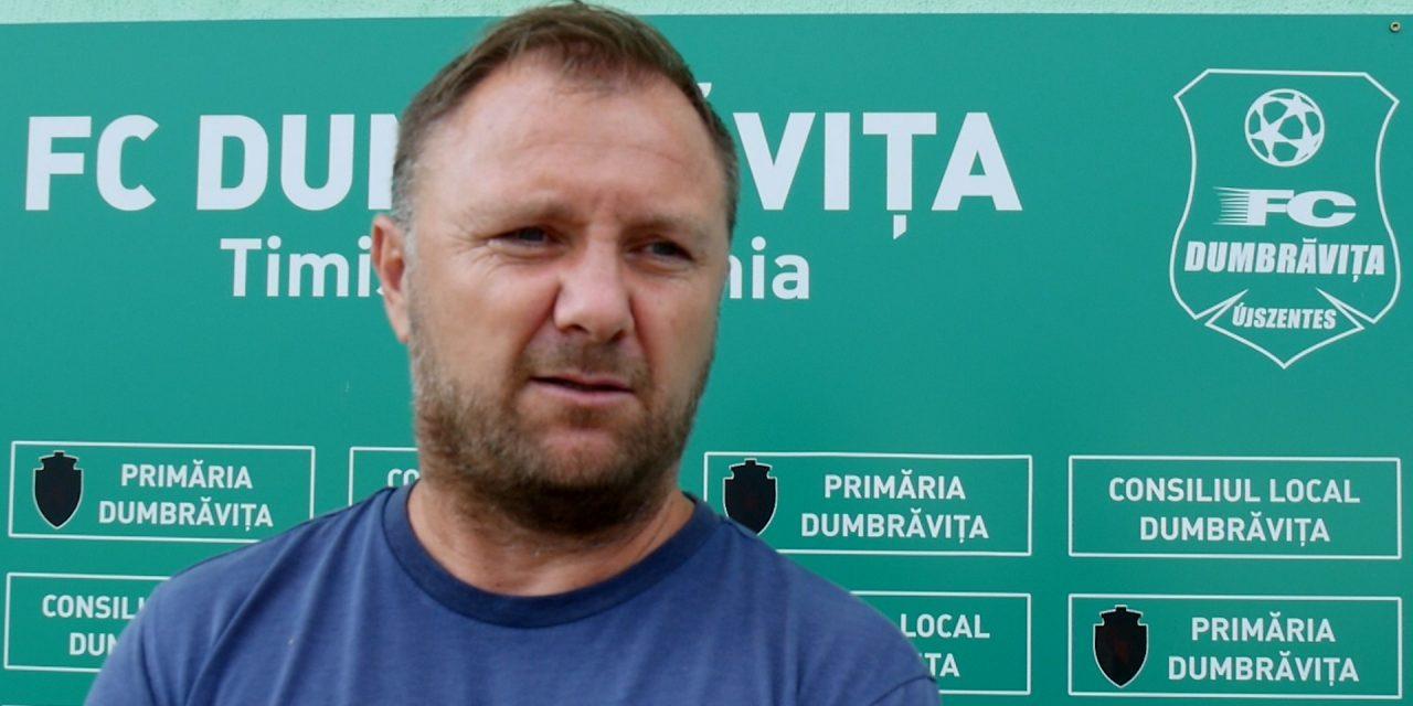 Cosmin Stan, antrenor Dumbrăvița