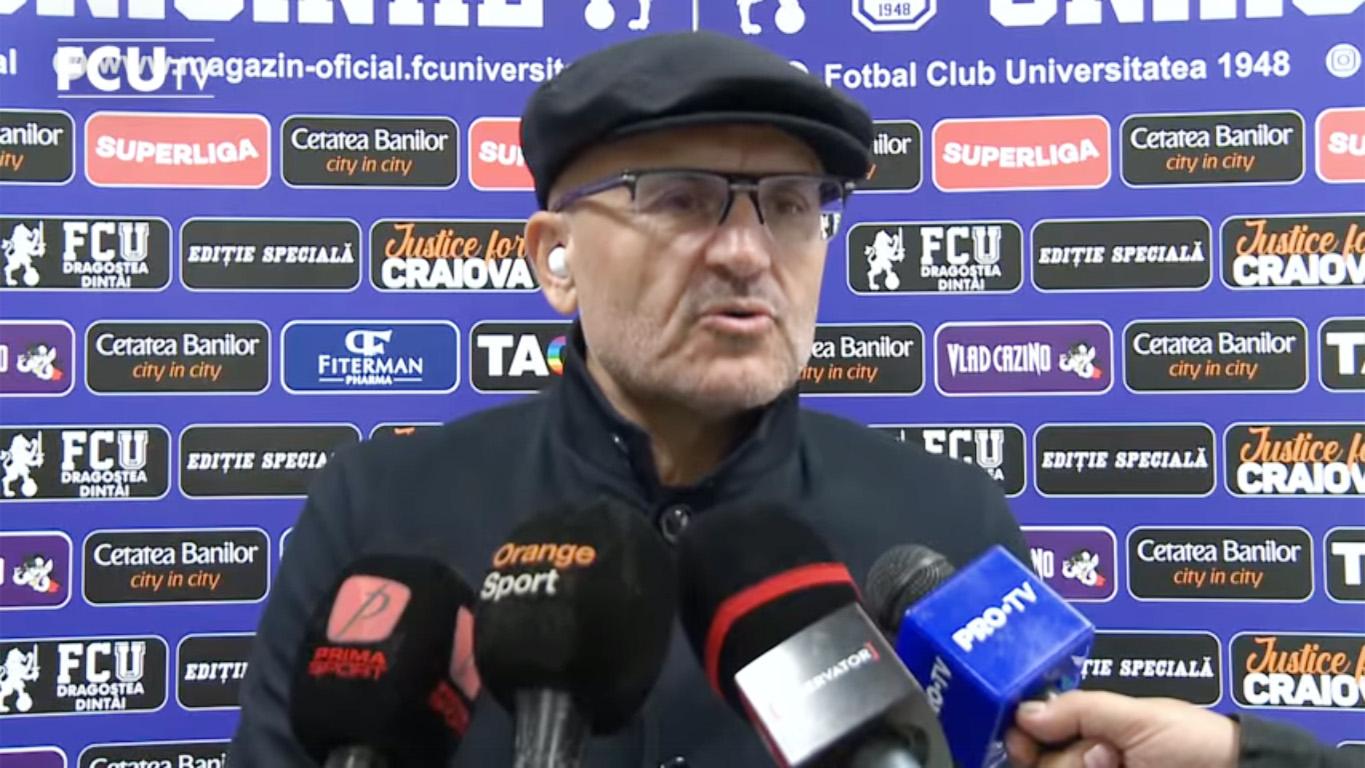 Adrian Mititelu este ferm convins că Marius Croitoru a distrus echipa și de aceea FC U Craiova 1948 este pe locul 14 în Superligă