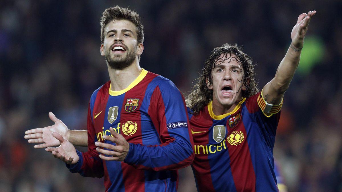 Pique și Puyol