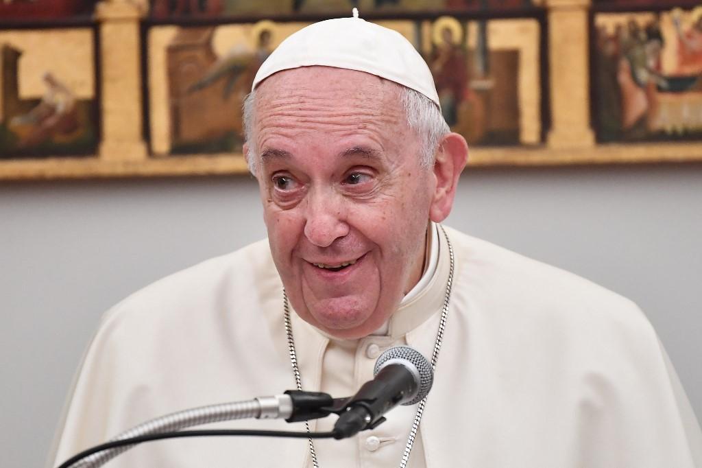 JAPAN-RELIGION-POPE