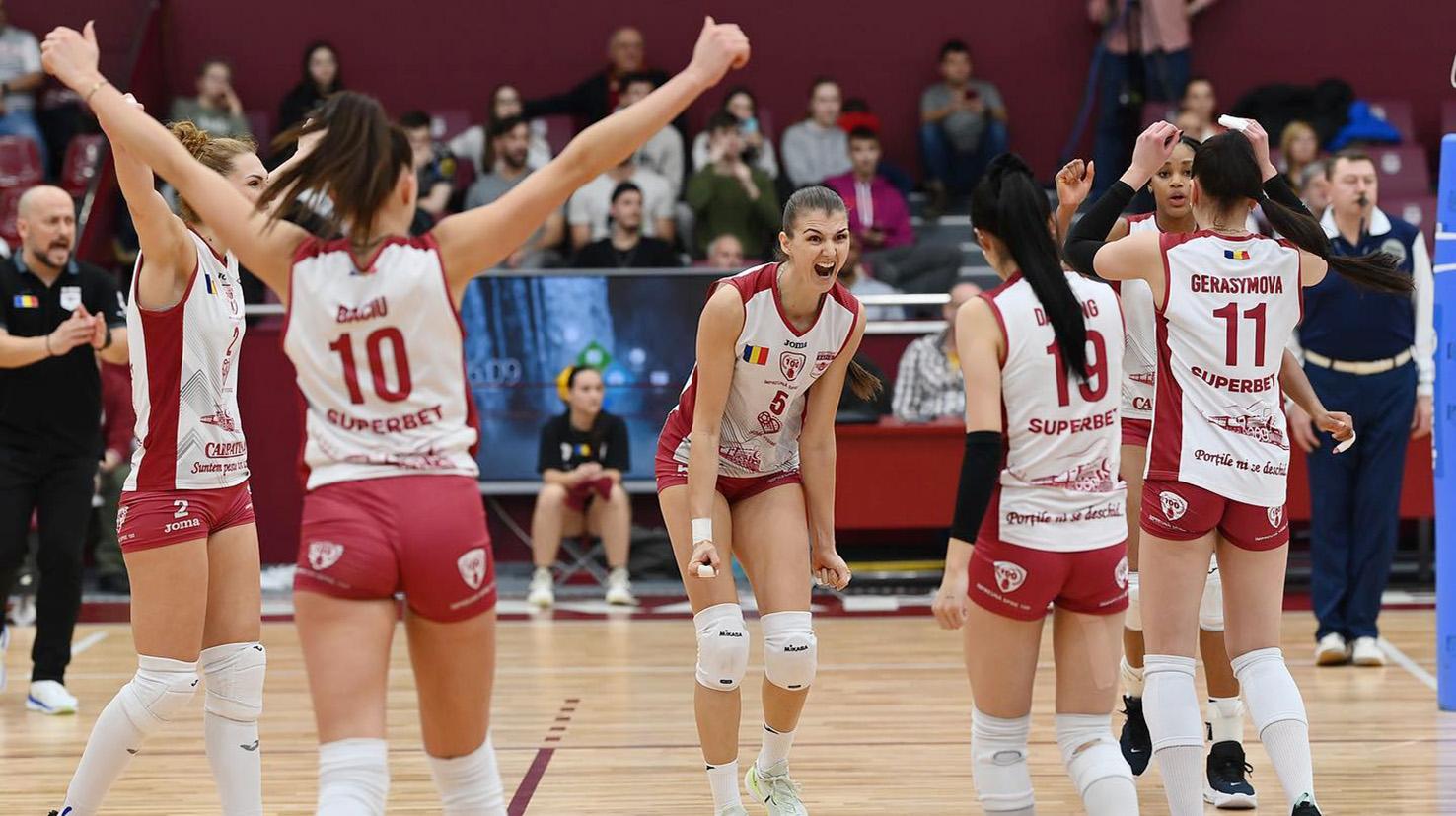 Echipa feminină de volei Rapid