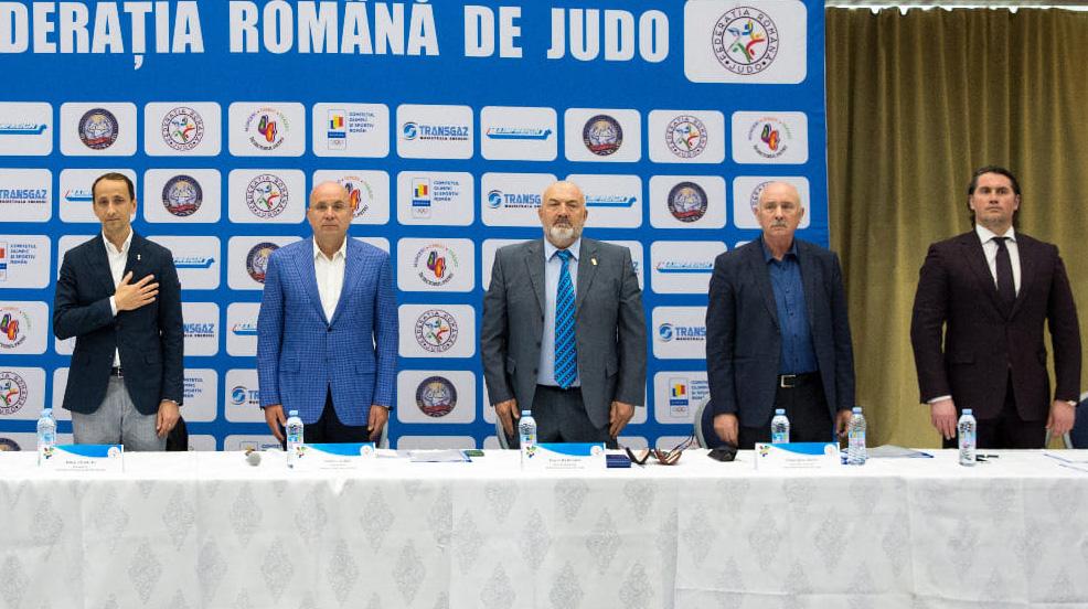 Mihai Covaliu la Adunarea Generală a FR de Judo