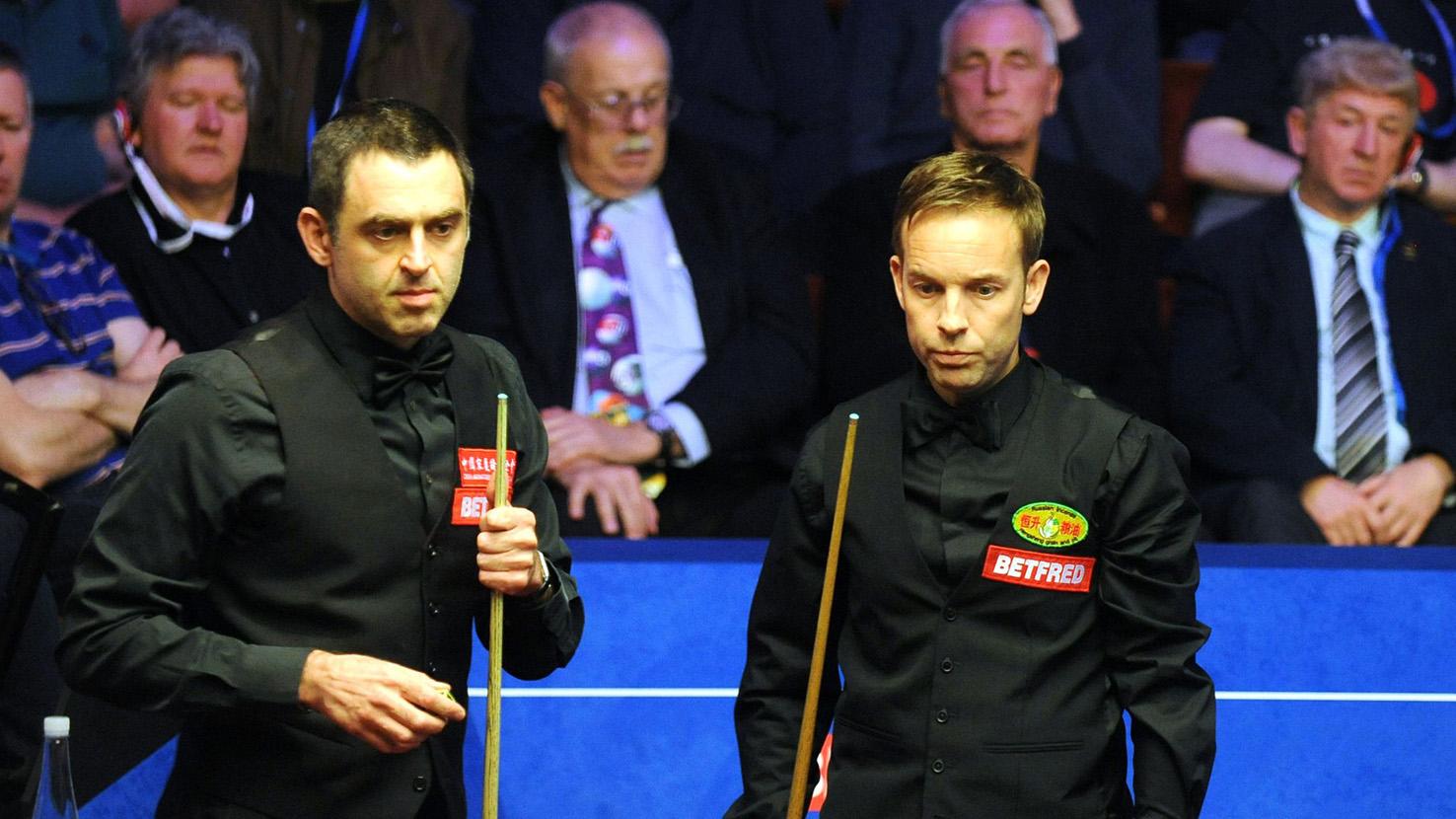 Ronnie OSullivan și Ali Carter