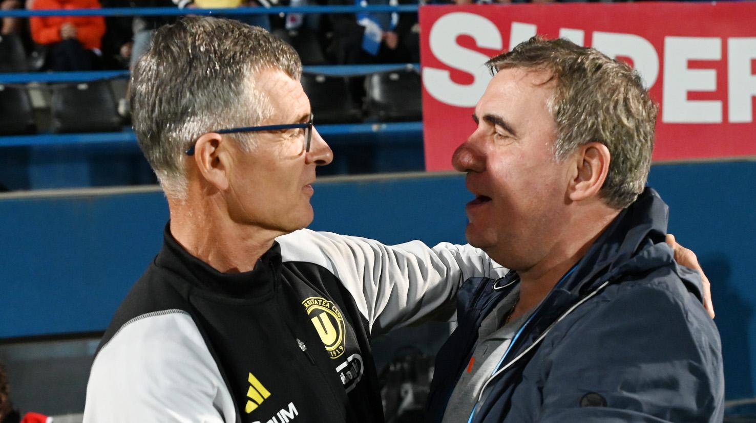Ioan Ovidiu Sabău și Gheorghe Hagi
