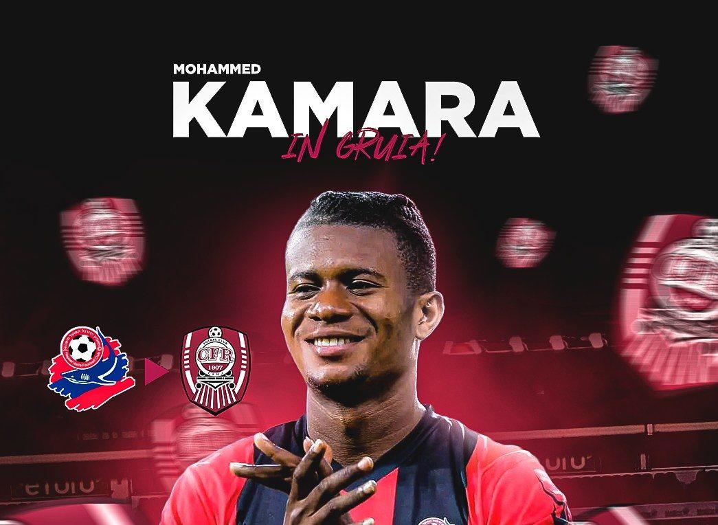 Mohammed Kamara /Foto: CFR Cluj Facebook