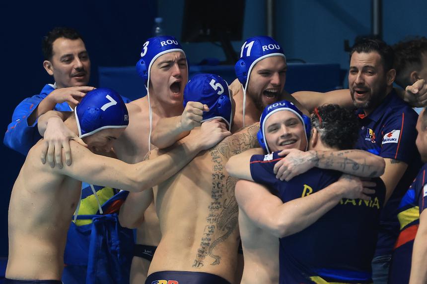 2024 European Water Polo Championship-Georgia-Romania