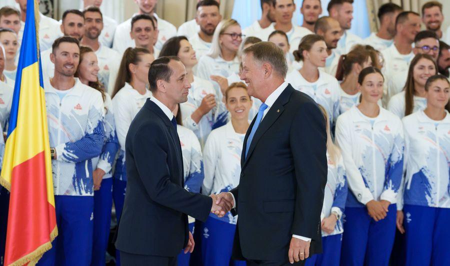 MIhai Covaliu și Klaus Iohannis