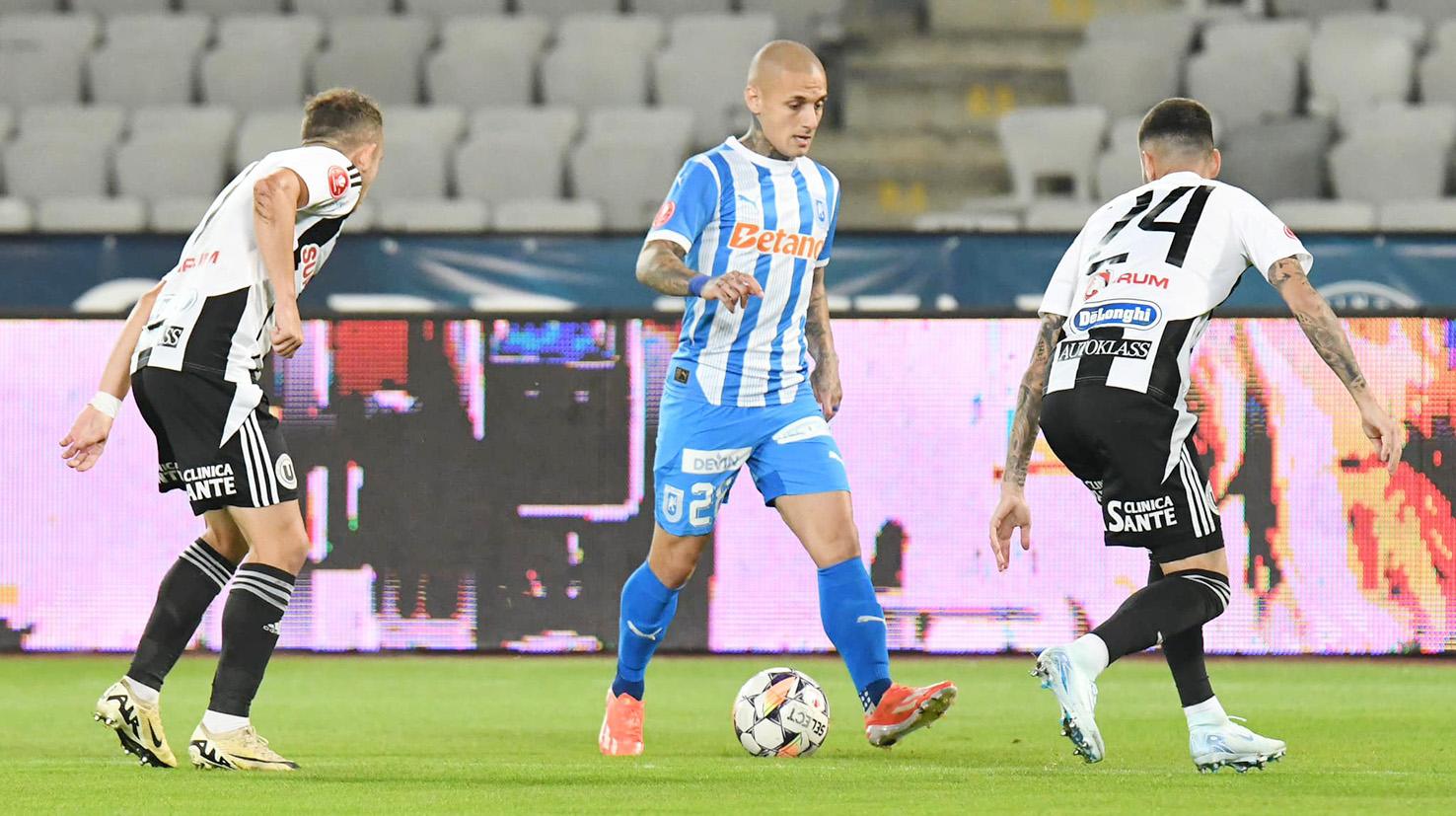 U Cluj – Universitatea Craiova 1-1