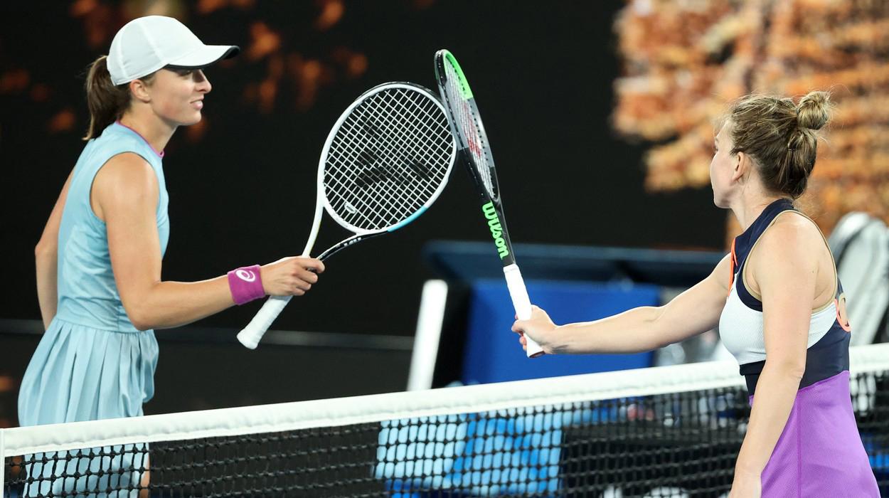 Iga Swiatek Simona Halep