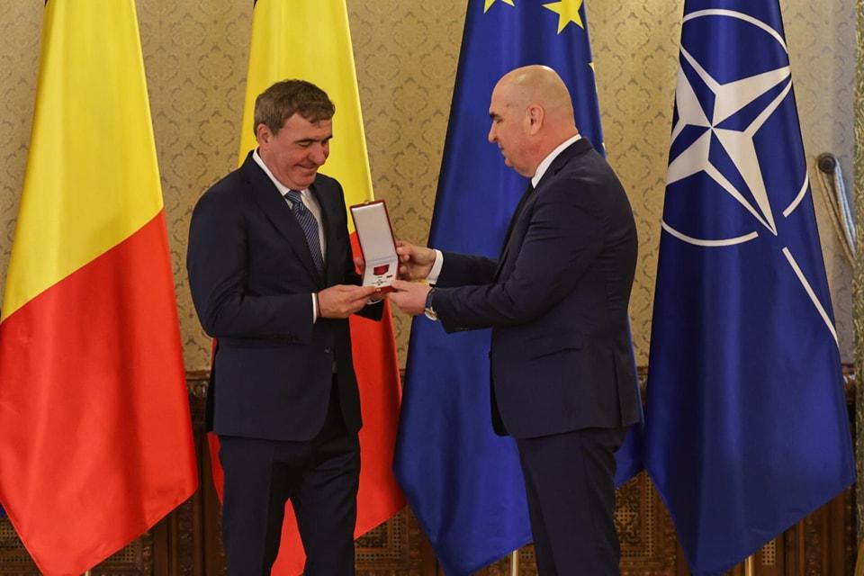 Gică Hagi și Ilie Bolojan