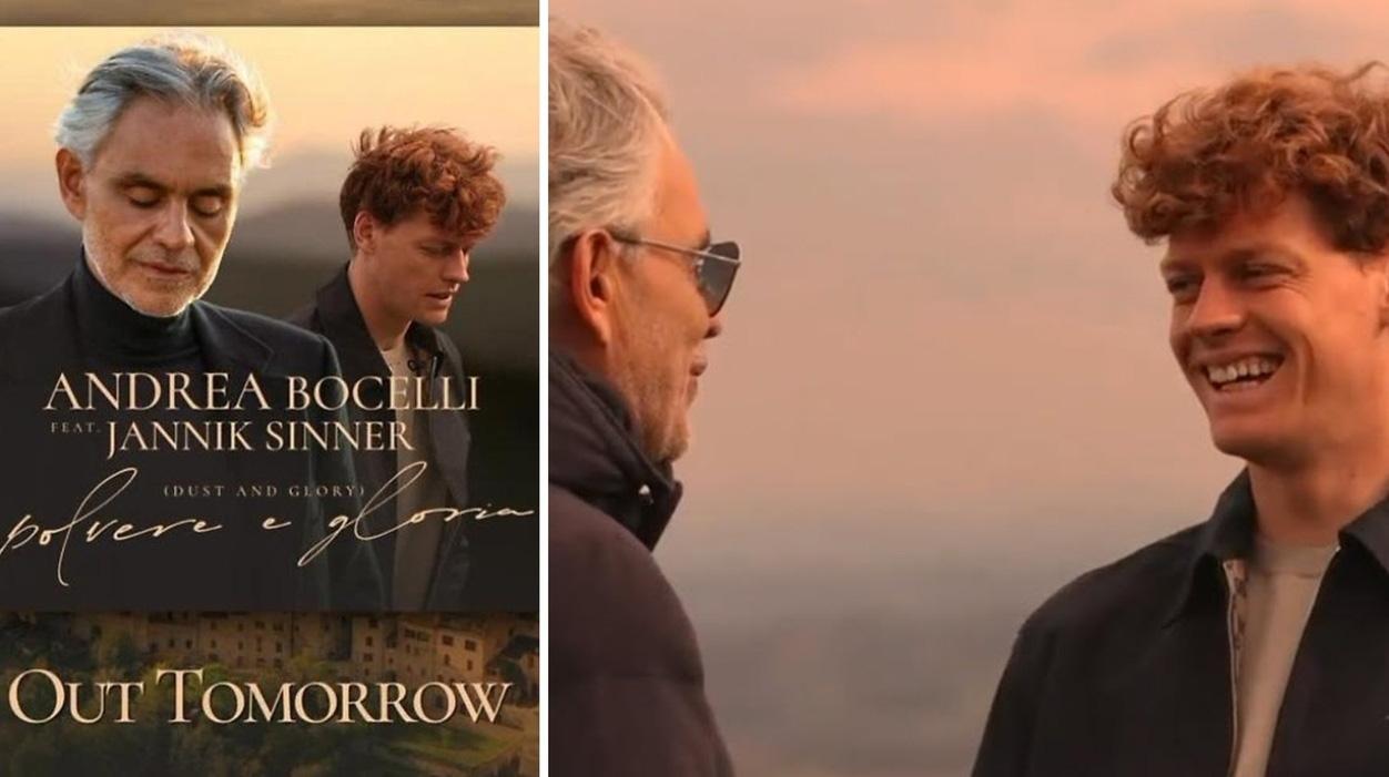 Andrea Bocelli Jannik Sinner