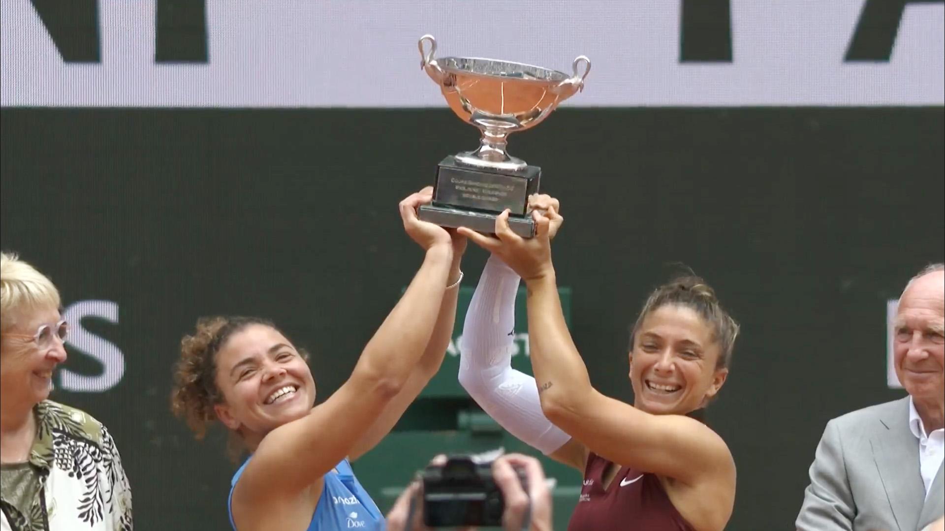 Sara Errani şi Jasmine Paolini